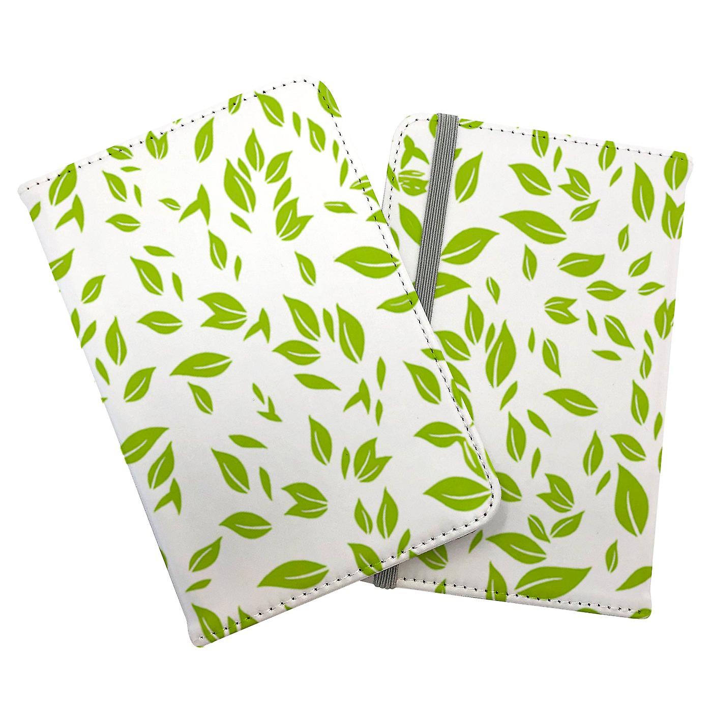 Green Leaves Passport Cover