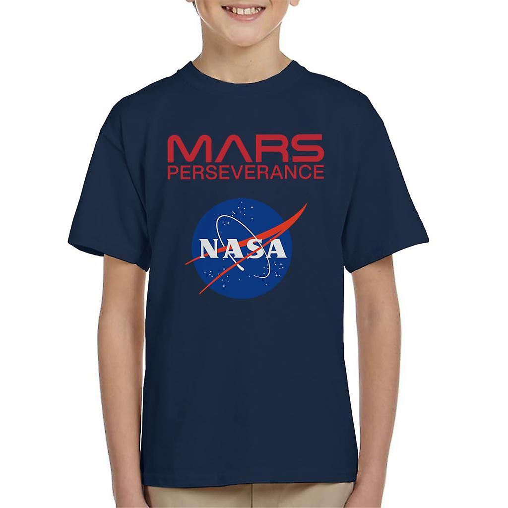 NASA Logo Mars Perseverance Kid's T-Shirt