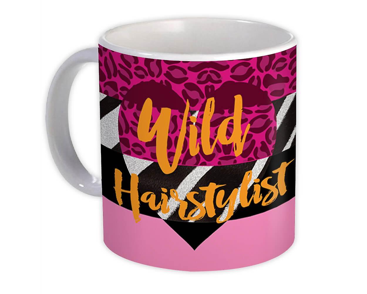 Presentmugg: Vild HÅRSTYLIST Djur