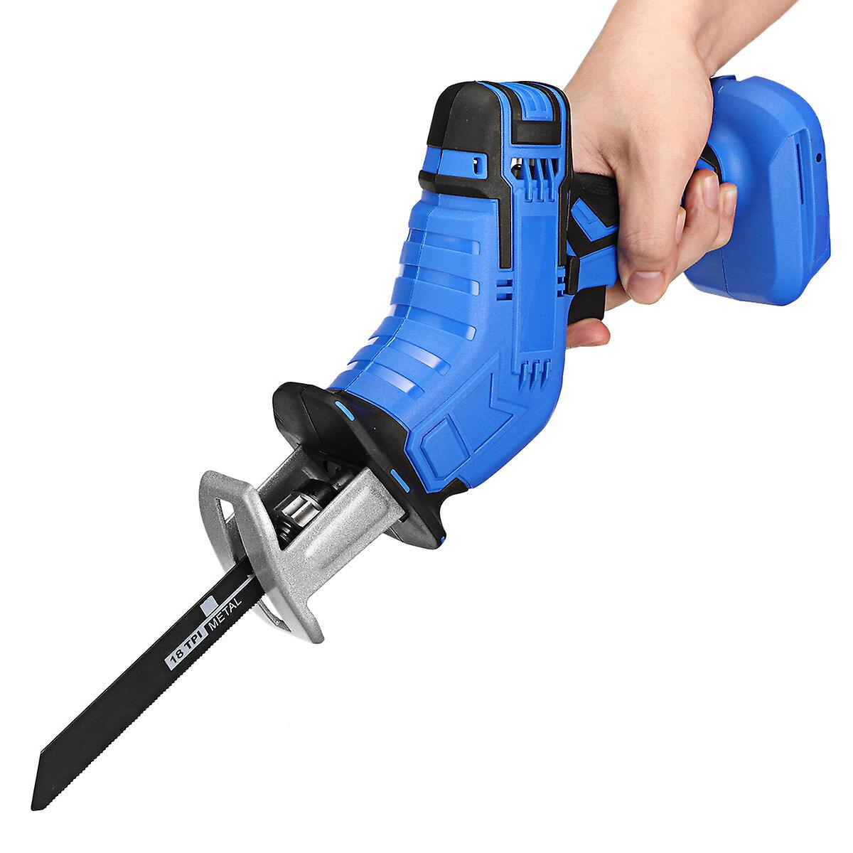 Cordless Reciprocating Saw Led Light Portable Electric Saw For Makita 18v Battery Metal Wood Plastic Cutter