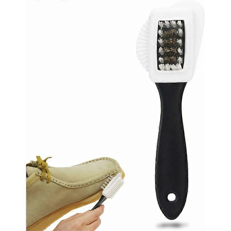 Brosse à daim pour nettoyer les chaussures - Brosse à chaussures en nubuck pour nettoyer les bottes en daim