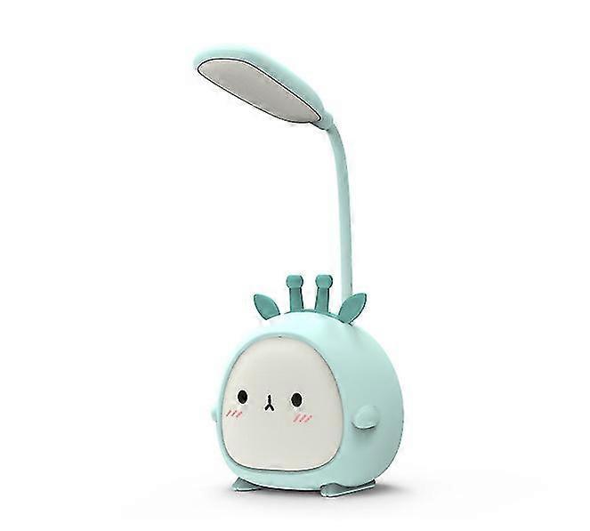 Portable Led Desk Lamp Foldable Light Cute Cartoon Desk Lamp Usb Recharge Led Reading Light Eye Protective Colorful Night Light