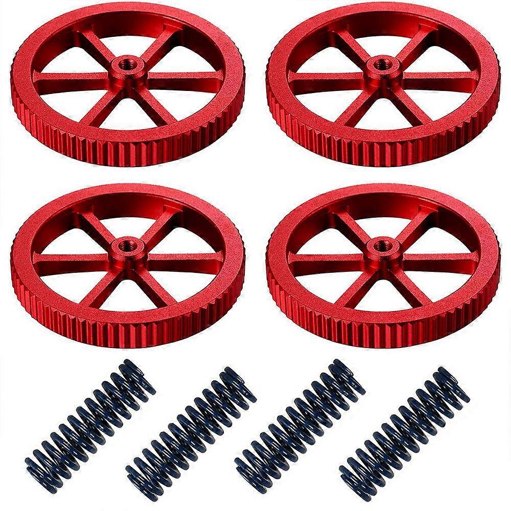 Aluminum Hand Twist Leveling Nut and Hot Bed Die Springs for 3/3 Pro, 5/5 Plus/Pro, 20 3D Printer