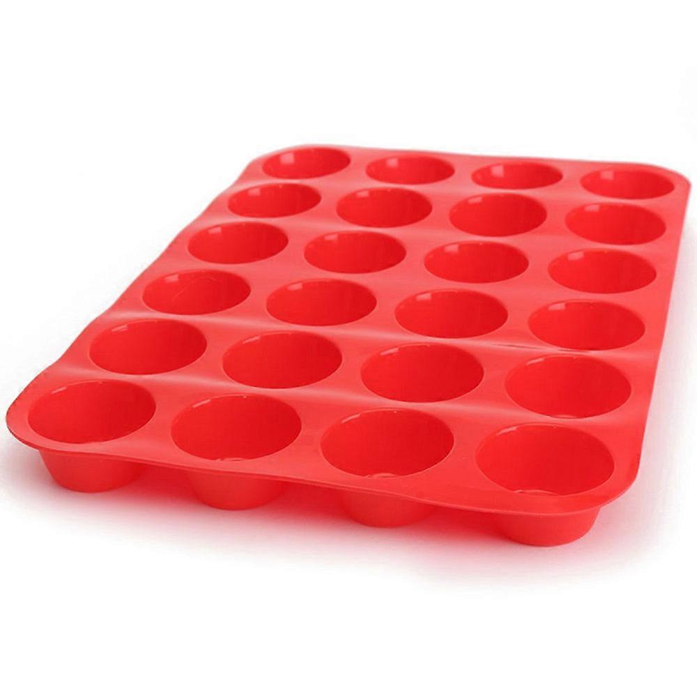 24 Cavity Soap Cookies Cupcake Bakeware Pan Tray Mould