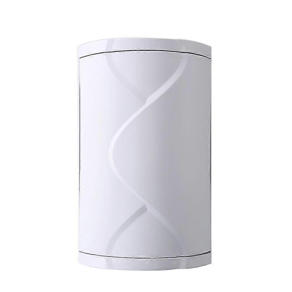 Bathroom Rotating Triangle Storage Rack Rotating Multi-function Organizer Plastic Shelf Dustproof