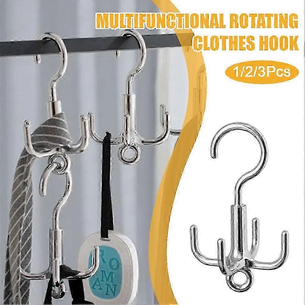 Multifunctional Rotating Clothes Hook Advanced Rotating Storage Rack