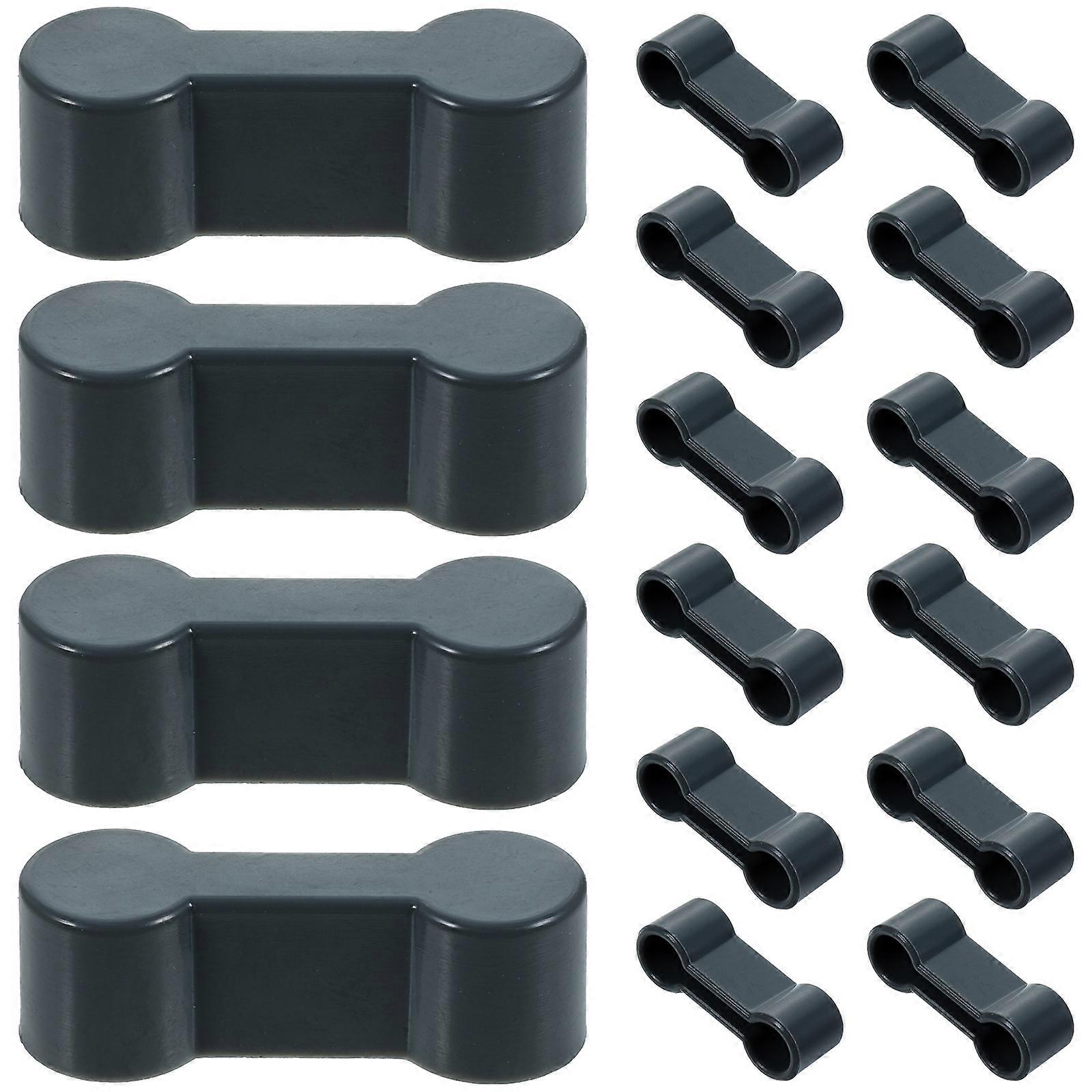 20pcs Train Track Accessories Train Track Bump Buckle Railway Plastic Buckle Bulk