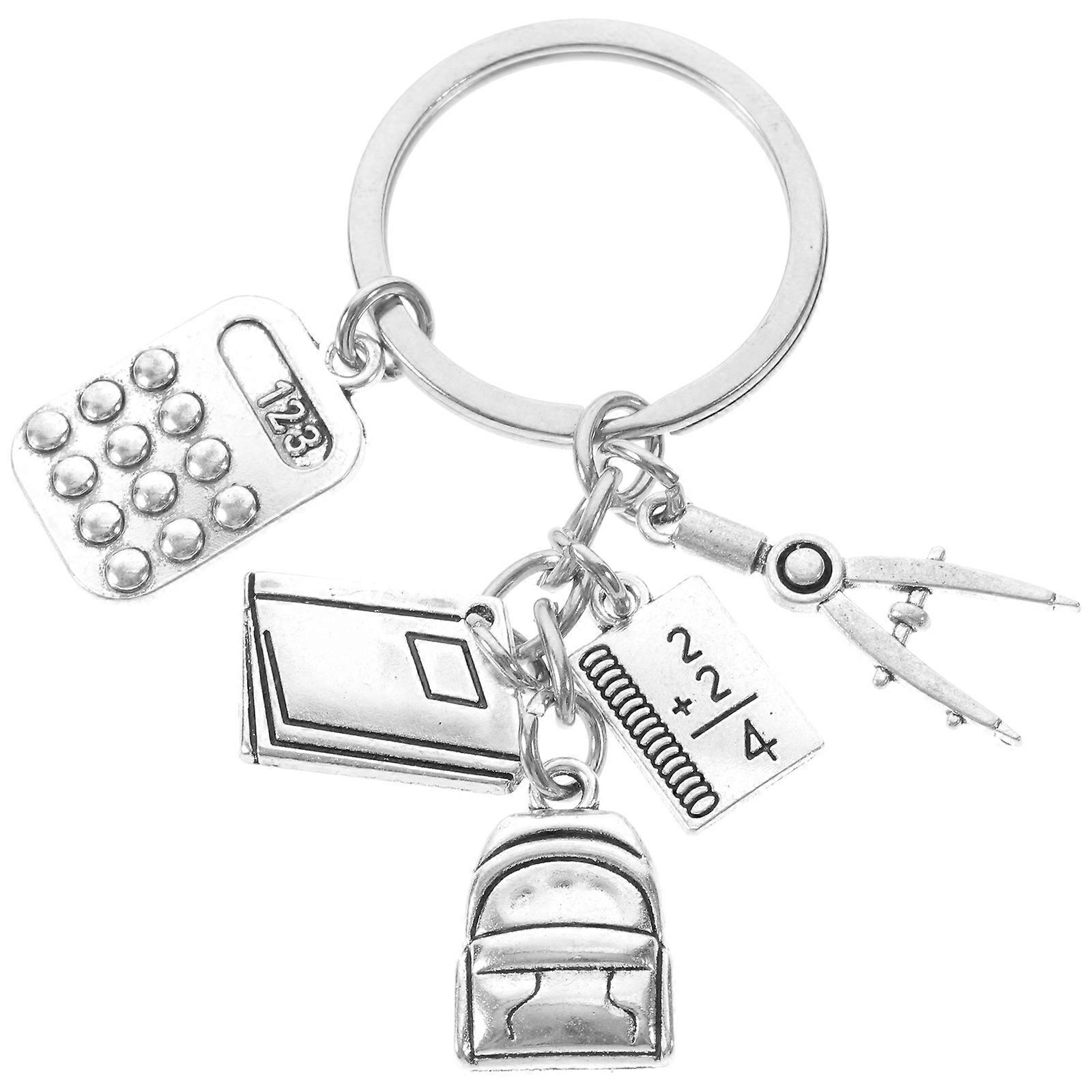 Calculator Keychain Handbag Keychain Personalized Key Ring Back To School Gift
