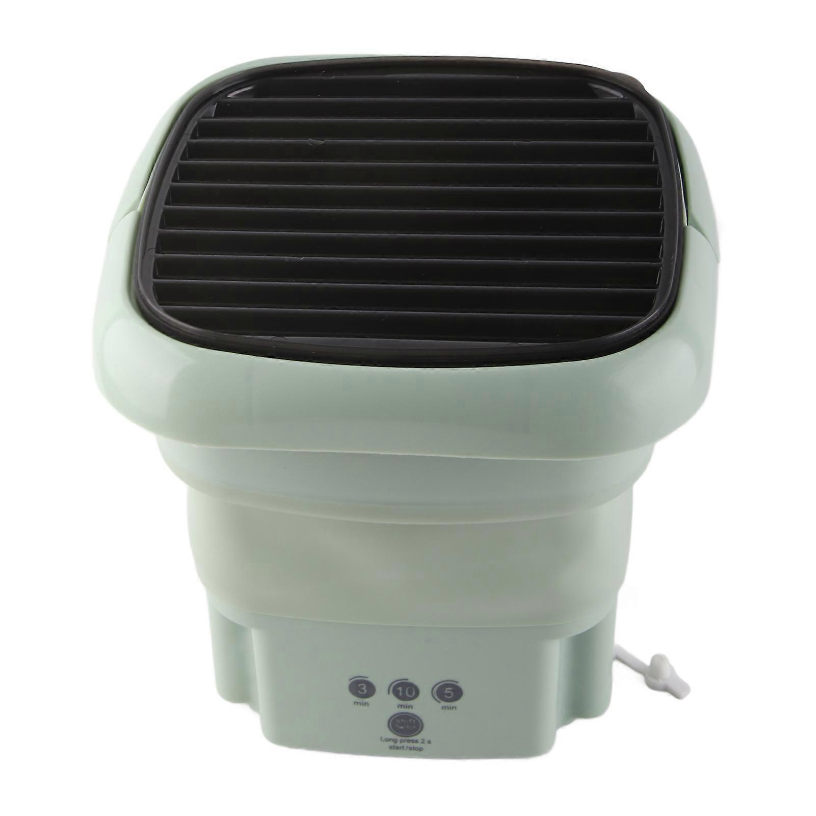 8L mini machine à laver pliante petite machine à laver portable et sèche-linge combo pour appartements dortoir camping US prise 110?220V vert YEMAA