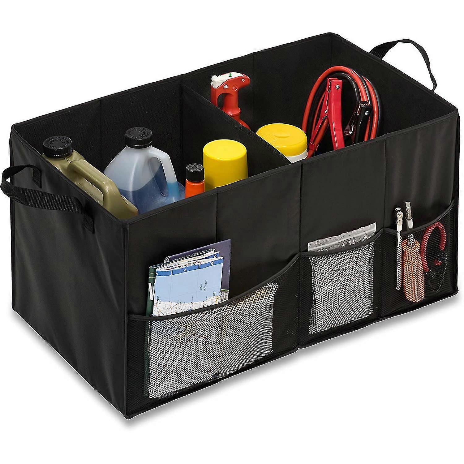 Car Trunk Storage Box Car Storage Box Car Multi-Functional Large Bag Folding Organizer Storage Box