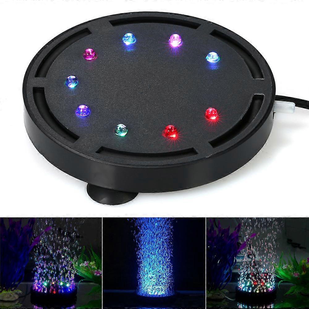 Aquarium Bubble Lamp With Led Air Pump For Turtle Decoration