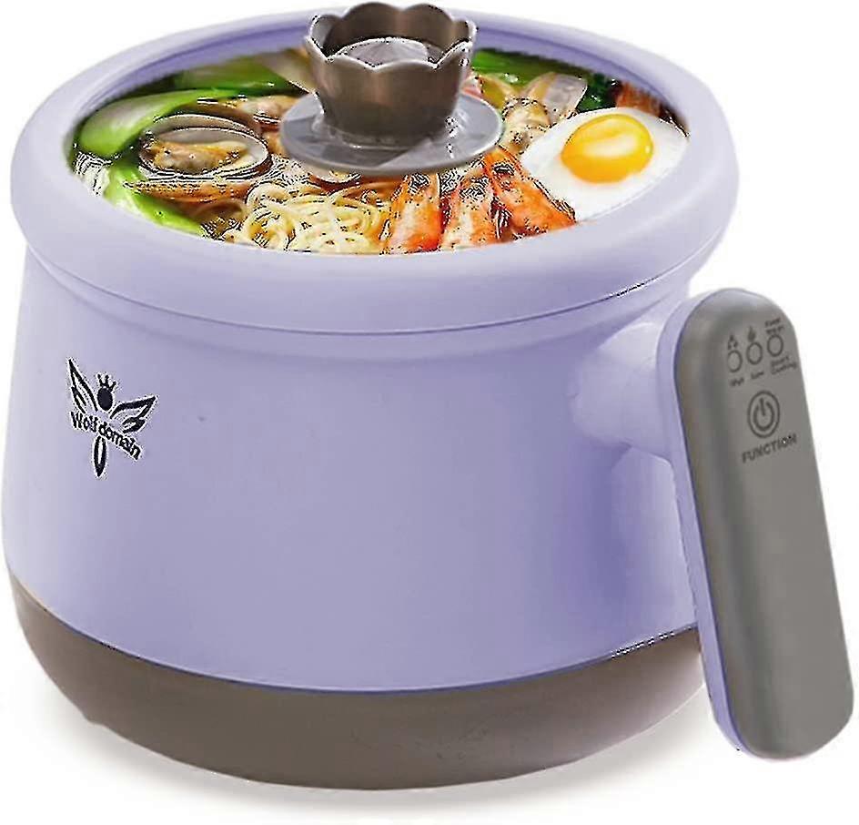 Smart Automatic Multi-function Electric Hot Pot 1.8l, Shabu Shabu Mini Non-stick Hot Pot With Multi-power Control, Electric Cooker Wit-XinHan