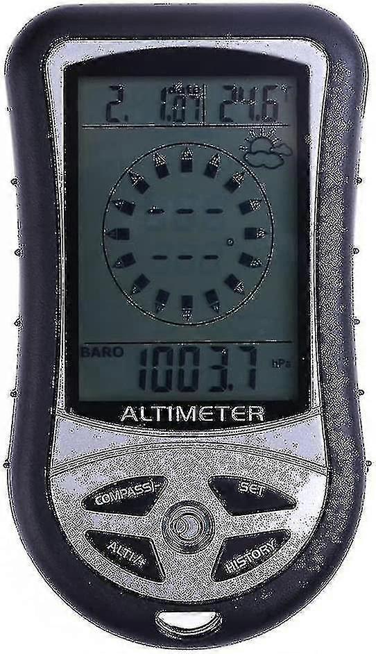 Altimeter Thermometer Barometer Multifunction Compass, V