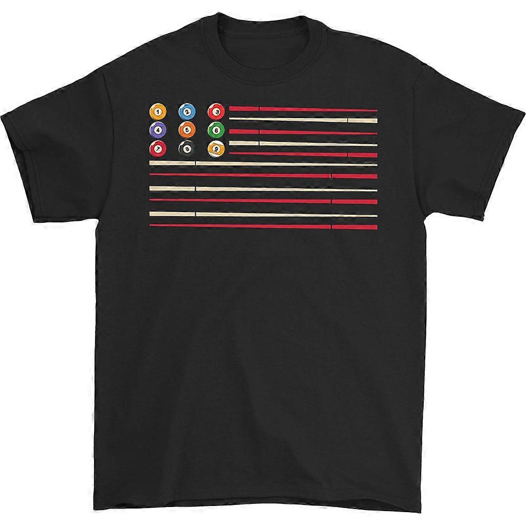 Billiard American Flag T-shirt