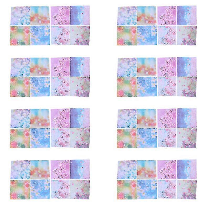 100 sheets square shape paper foldings double sided sheet creative origami for diy crafts projects flower+floral