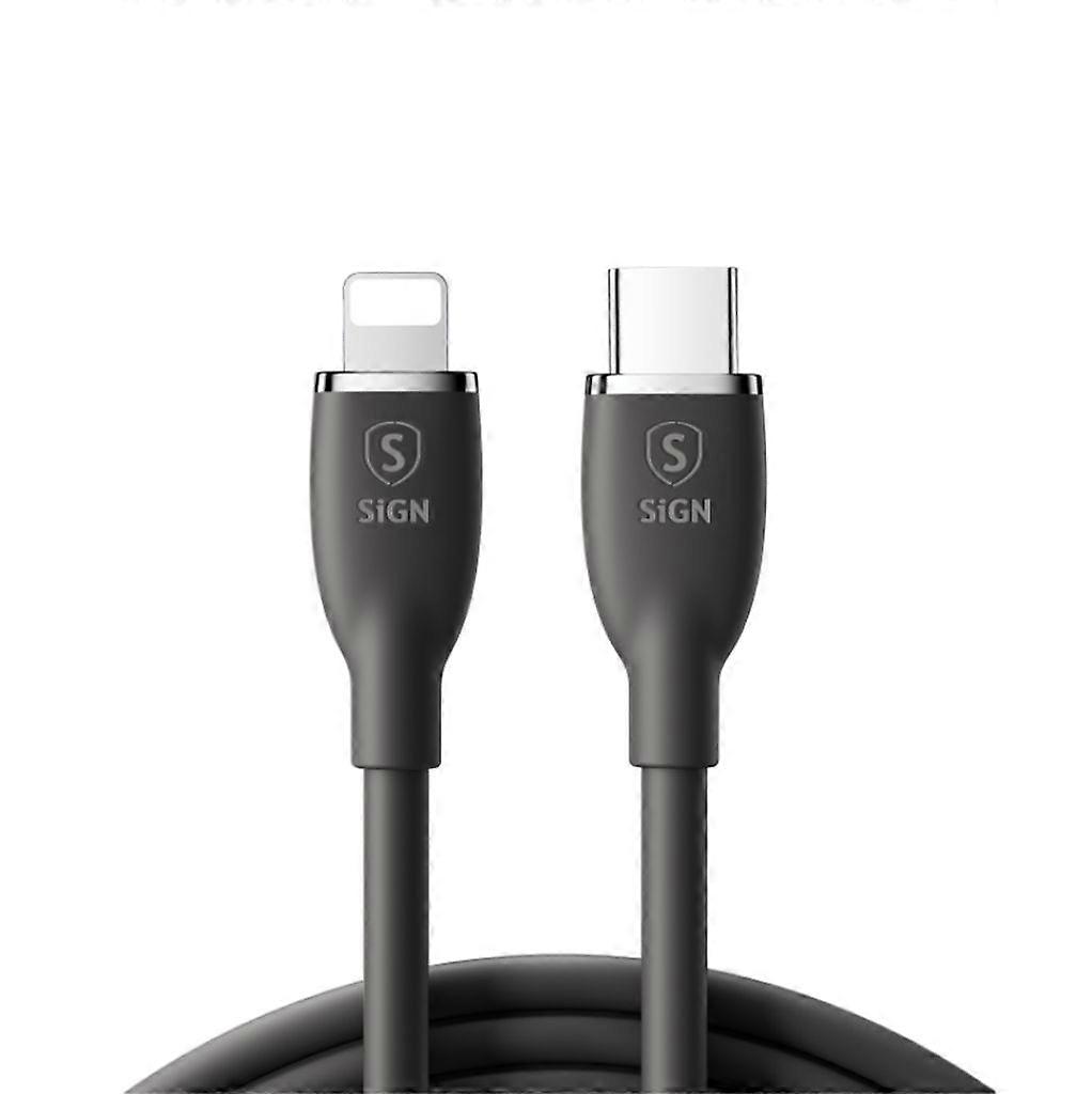 Cable USB-C a Lightning 30W, 2m - Negro