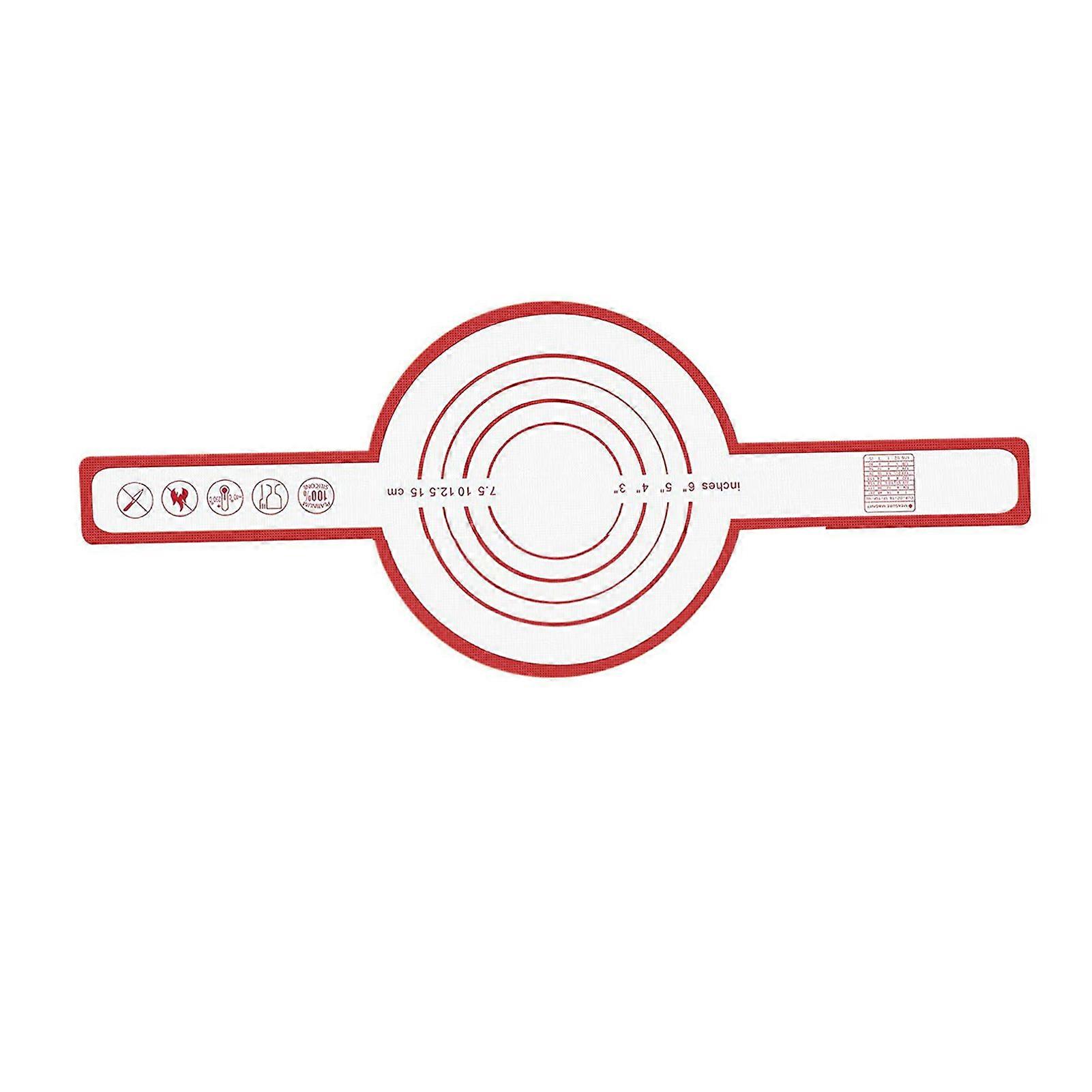 Non-Stick Baking Dutch Pot Mat with Long Handle High Temperature Resistant Pot Mat for Transferring Dough