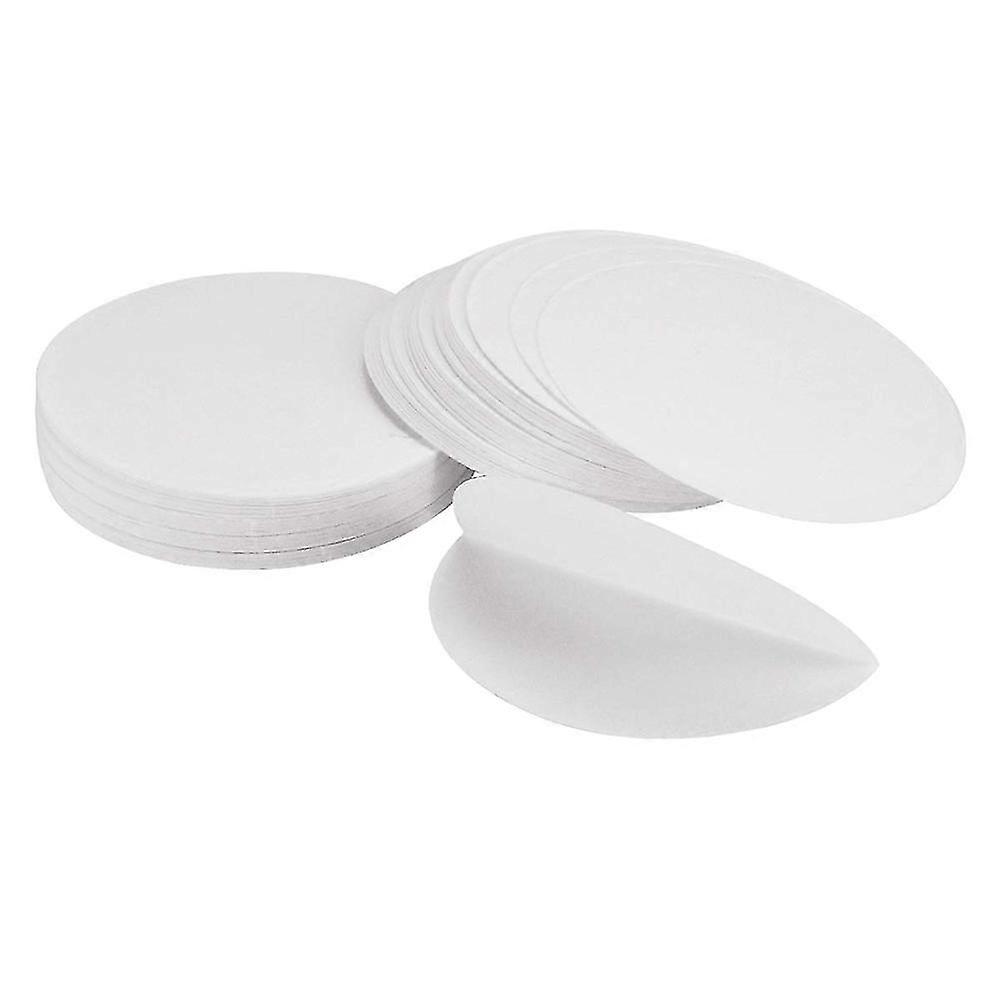 100 Sheets Qualitative Filter Paper Round Oil Test Paper Filter Discs for Labs