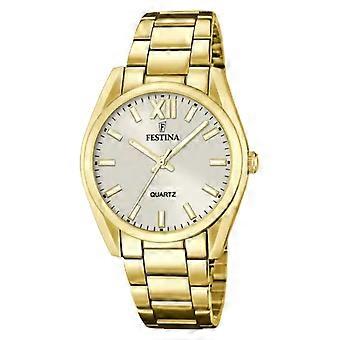 Festina boyfriend reloj para Mujer Analógico de Cuarzo con brazalete de Acero inoxidable F20640/1