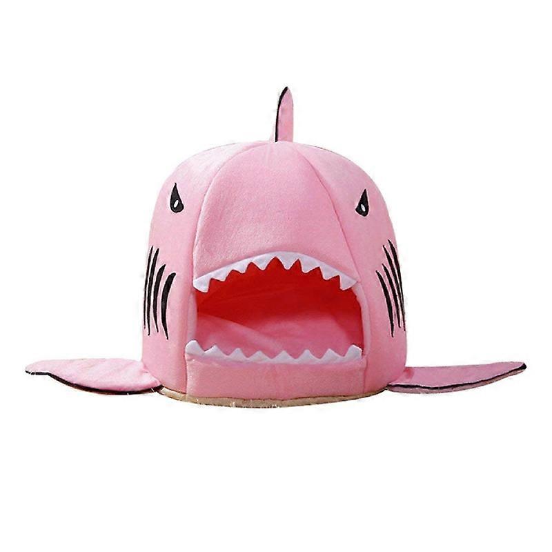 Comfortable Cave Design Kennel Shark Shape Cat Dog Pet Soft Nest for Daily Life