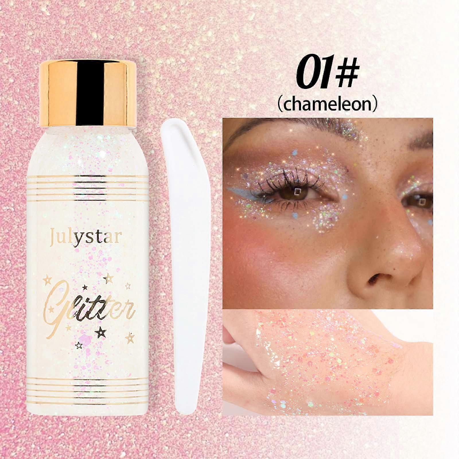 Broken Diamond Flash Powder Explosion Style Dazzling Performance Stage Nightclub Makeup Sequin Eye Shadow 30ml 241799