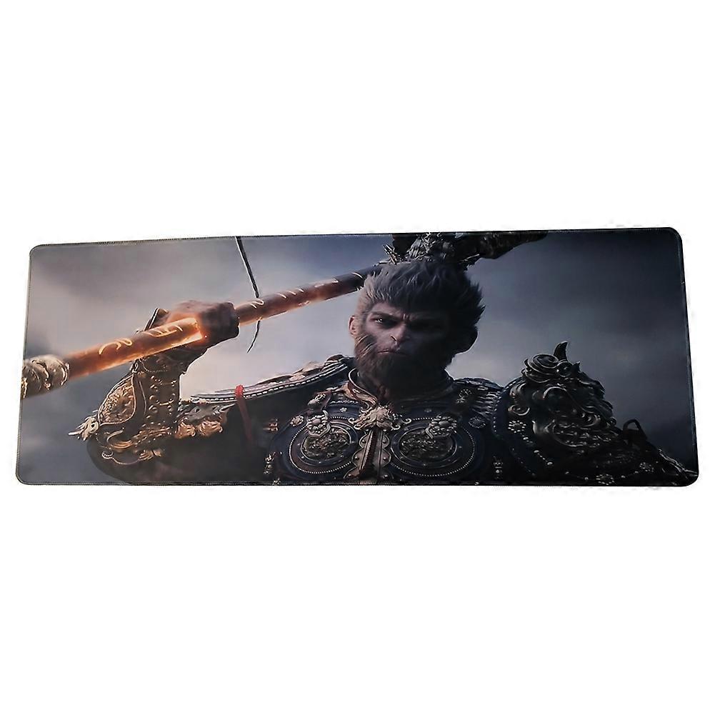 Black Myth Game Mouse Pad Office Large Mousepad Computer Game Keyboard Rubber Anti-Slip Mice Mat Bi