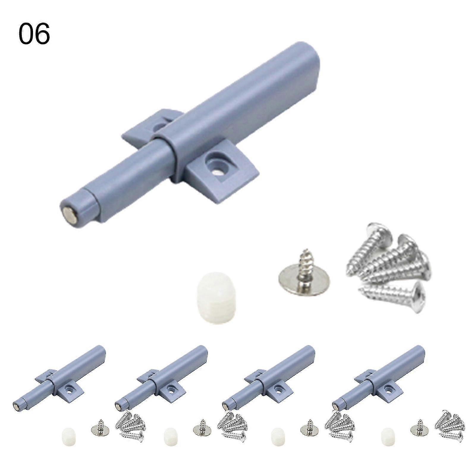 5pcs Cabinet Silent Closing Door Stop Damping Buffer Closing Shock Absorber-size:6
