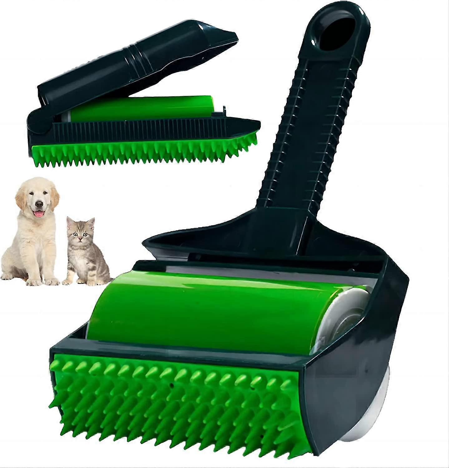 Stick It Roller, Pet Hair Remover, Reusable Washable Sticky Lint Roller For Pet Hairs, Handheld Stick It Lint Roller
