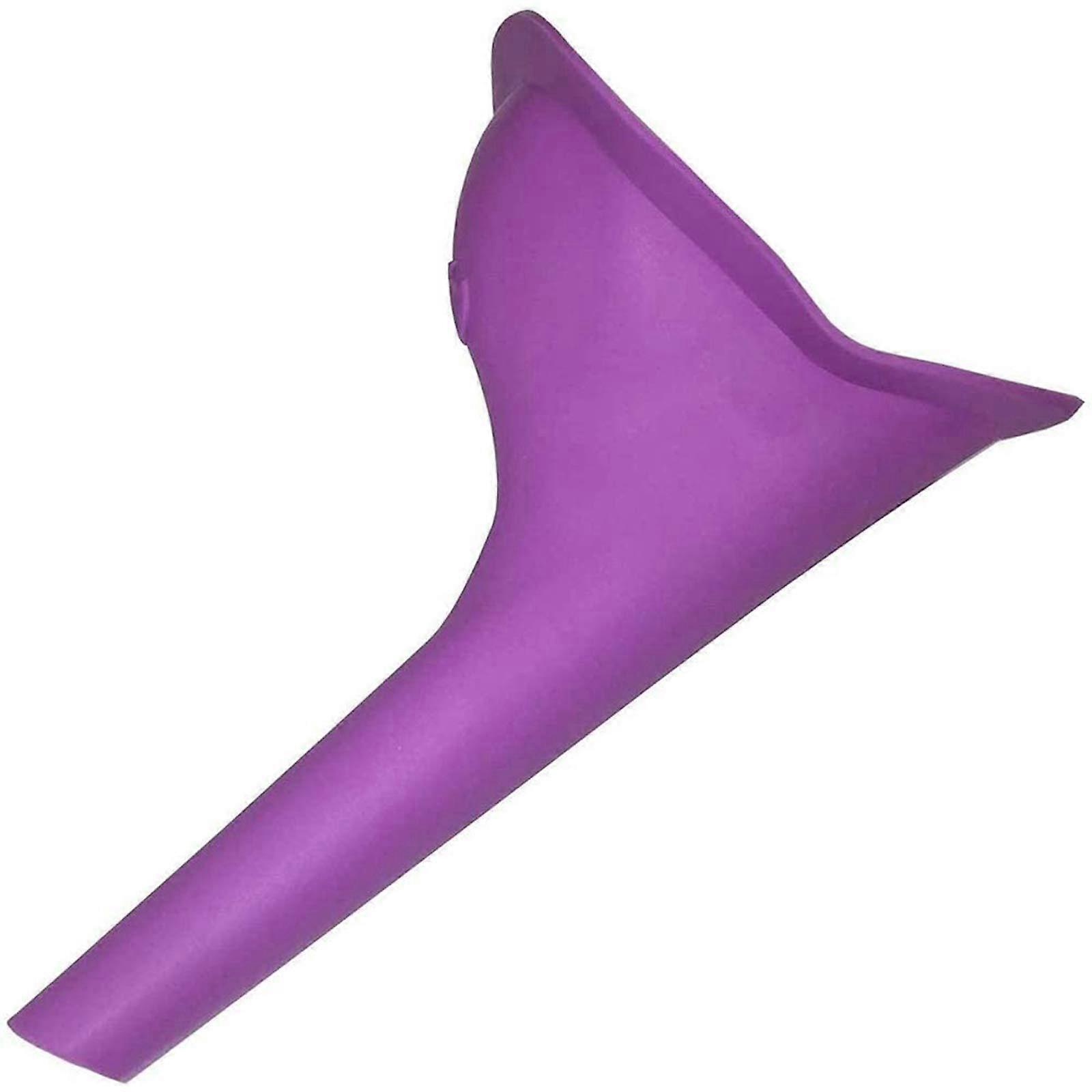 2PCS Ladies Female Urinal Female Urination Device Standing up Pee Reusable Women Pee Funnel Portable Urinal