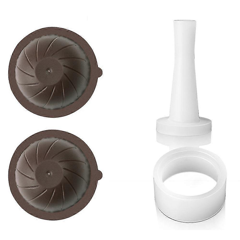 Reusable Coffee Capsule Cup Filter For Vertuo Refillable Coffee Cup Holder Pod Strainer With Tamper