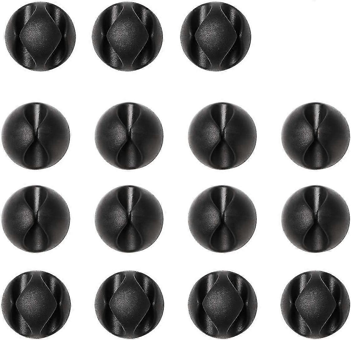 Wire Sleeving Cable Tie, Cable Holder And Wire Sleeving,black-15pcs