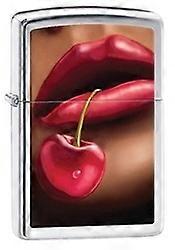 Lips and Cherry 2 High Polish Chrome