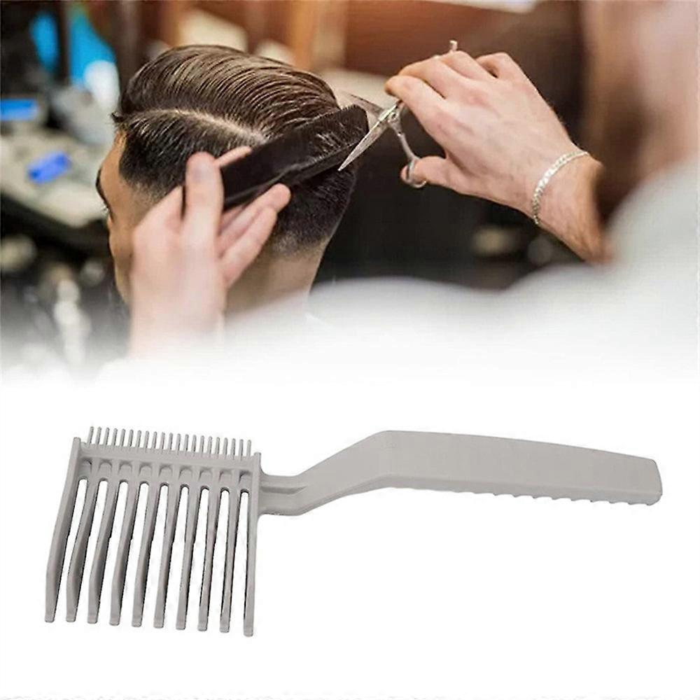 1/2Pcs Barber Fade Combs, Professional Hair Cutting Styling Comb Flat Top Guide Comb Clipper Comb Curved Positioning Comb for Men Salon Hairdresser To