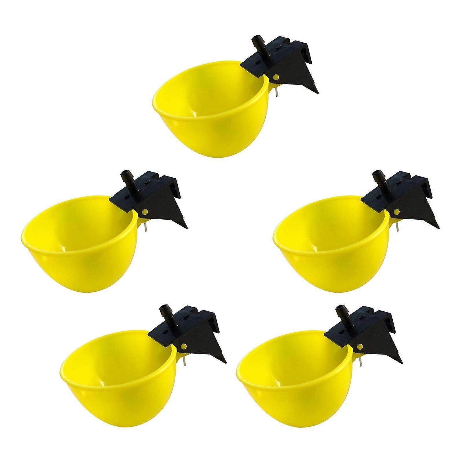 自動チキンドリンカーズカップフィーダーボウルひよこガチョウの鳥9.5mmに耐久性があります