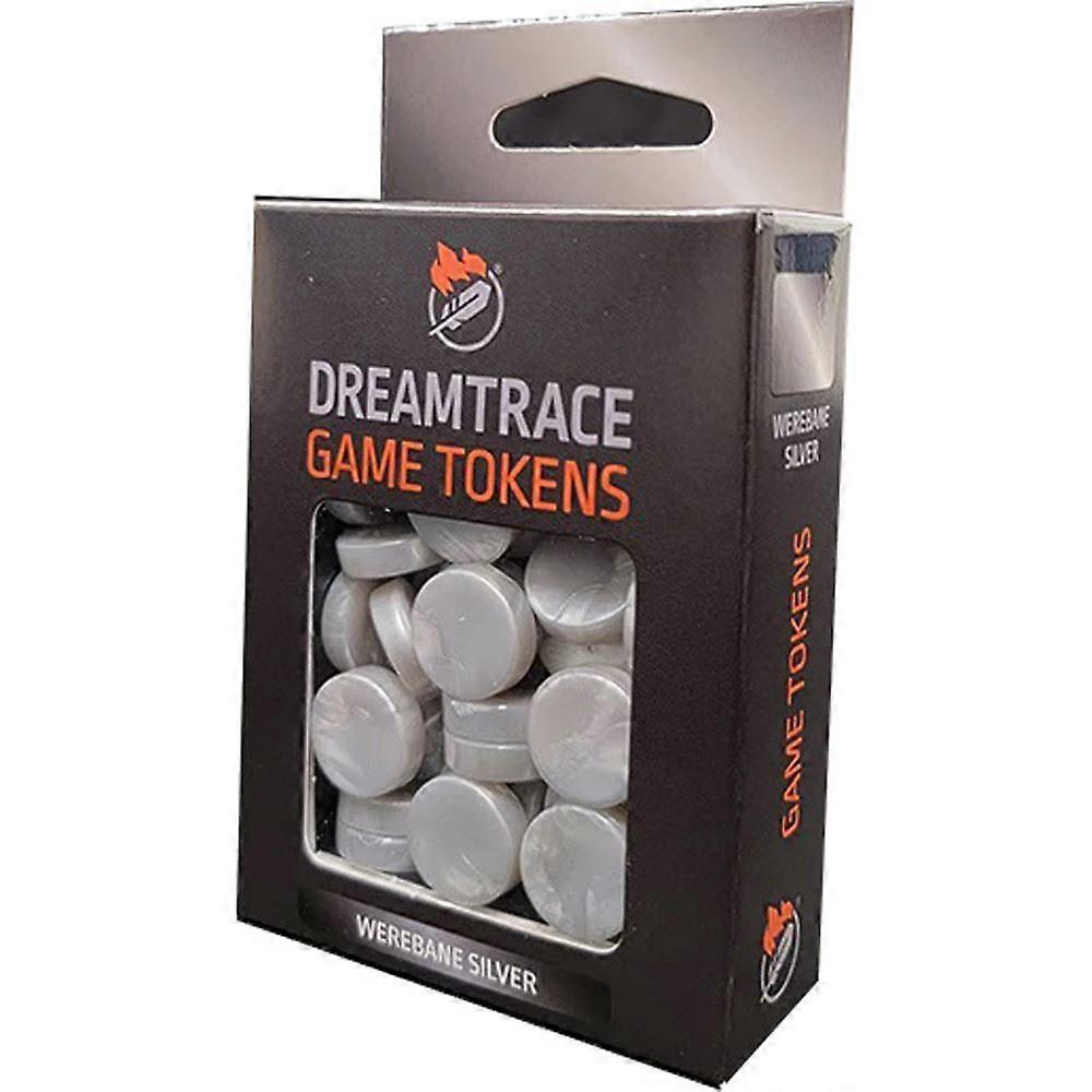 DreamTrace Gaming Tokens - Werebane Silver