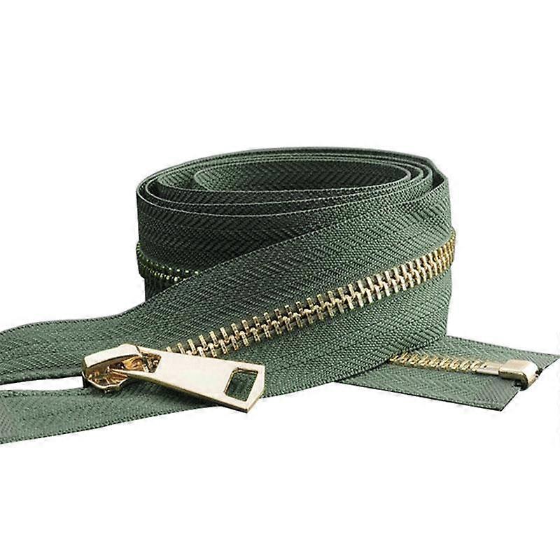 85 سنتيمتر 5 # قفل تلقائي مفتوح نهاية الذهب معدني سحاب DIY الحرف اليدوية للملابس الجيب الملابس