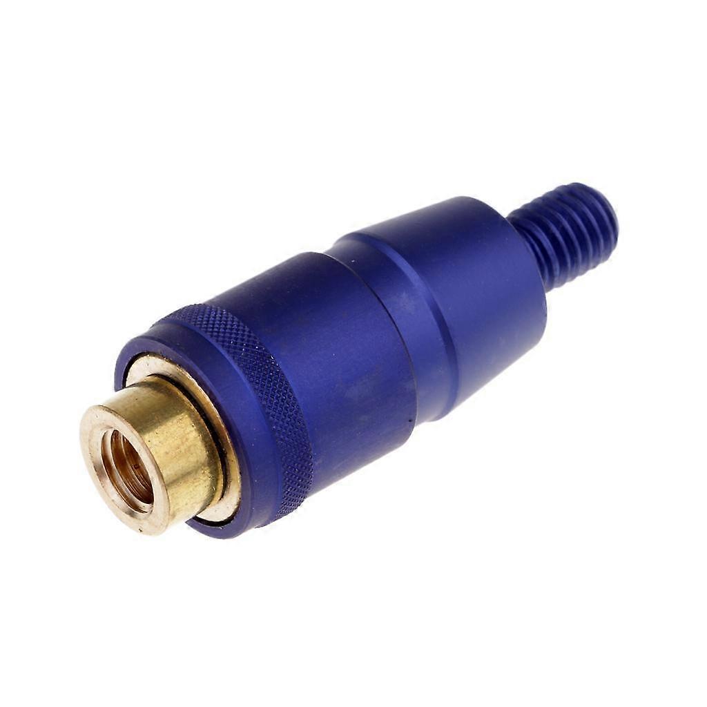 Fishing Landing Net Net Connector Quick Release Rod Bar Connector - Brown - Black, as described
