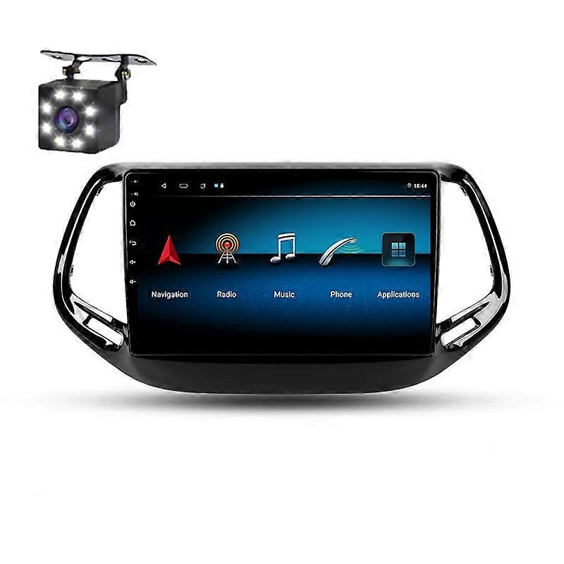 Car Radio Multimedia For Jeep Compass 2 MP 2016 - 2018 Player Carplay Navigation GPS
