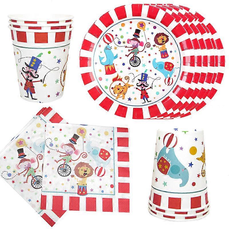 Set De Vaisselle Et Déco Anniversaire Enfant – Thème Bloc De Construction – Ballon Inclus (Neuf)
