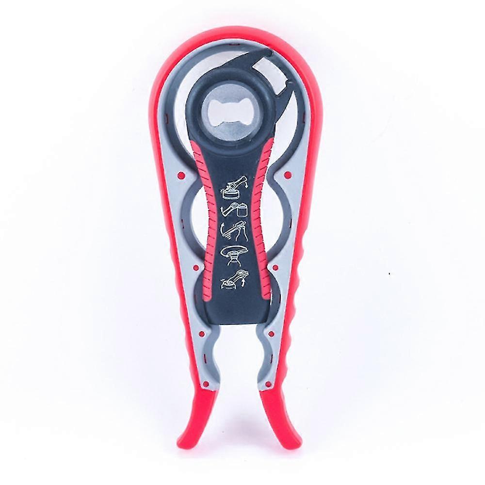 Bottle Opener,5 In 1 Multi Function Can Opener-kitchen Tools Set For Weak Hand, Childrenelderly