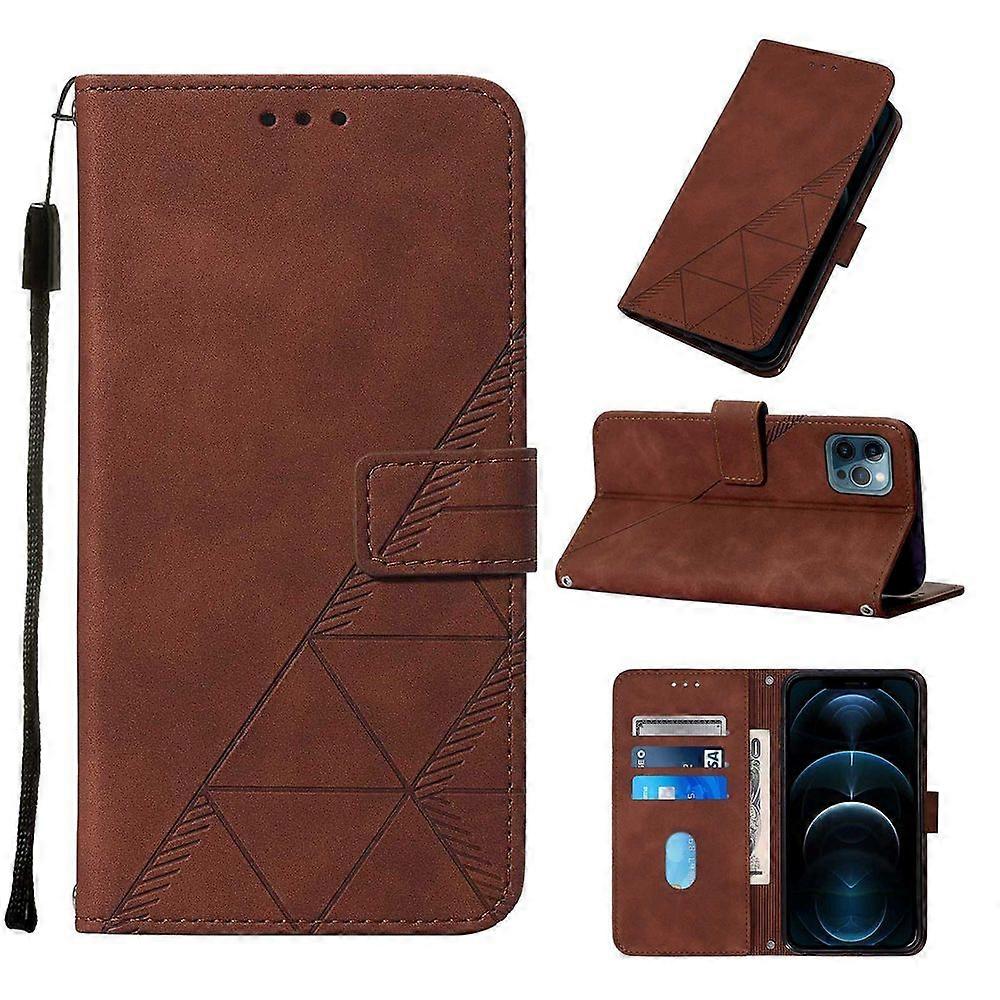 Compatível com iPhone 12 Pro Max Capa de Couro Capa de Fólio Carteira Magnética Premium tui Coque