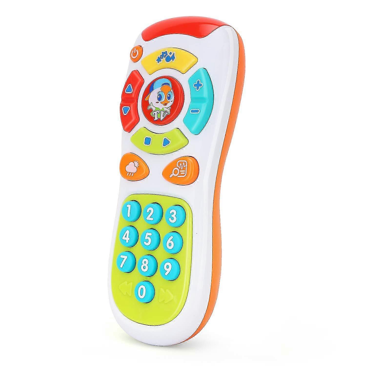 Baby Remote Control, Early Development Educational Learning Lights Remote Toy, Colorful