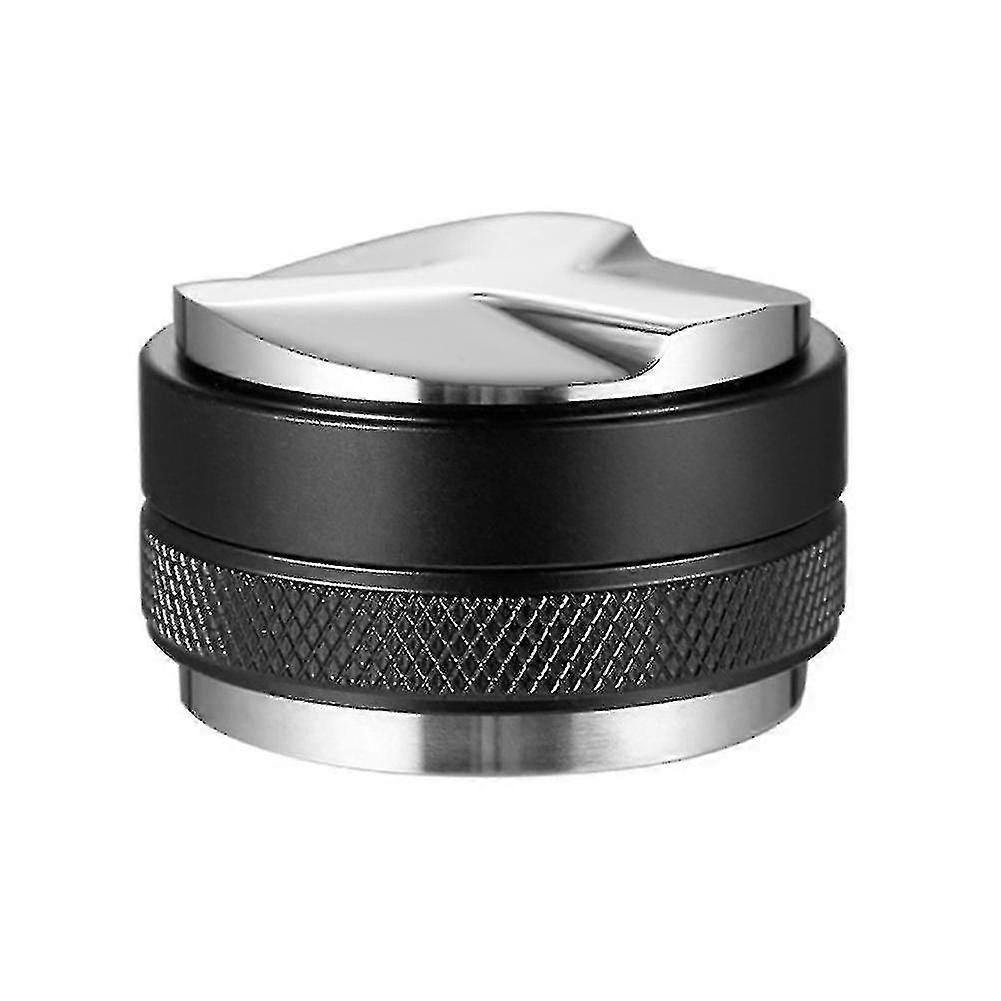 Nivelador de Distribuidor de Café em Pó Antiderrapante Tamper - 51/53/58mm Cabeçote Duplo 2 em 1