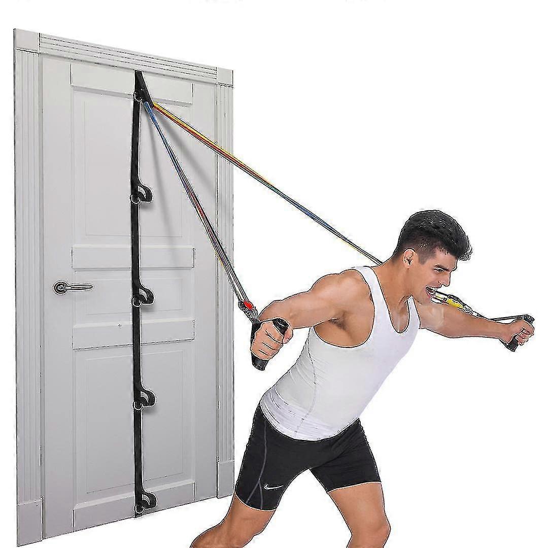 Portable Door Anchor Strap for Resistance Bands - Secure Multi Point Mount