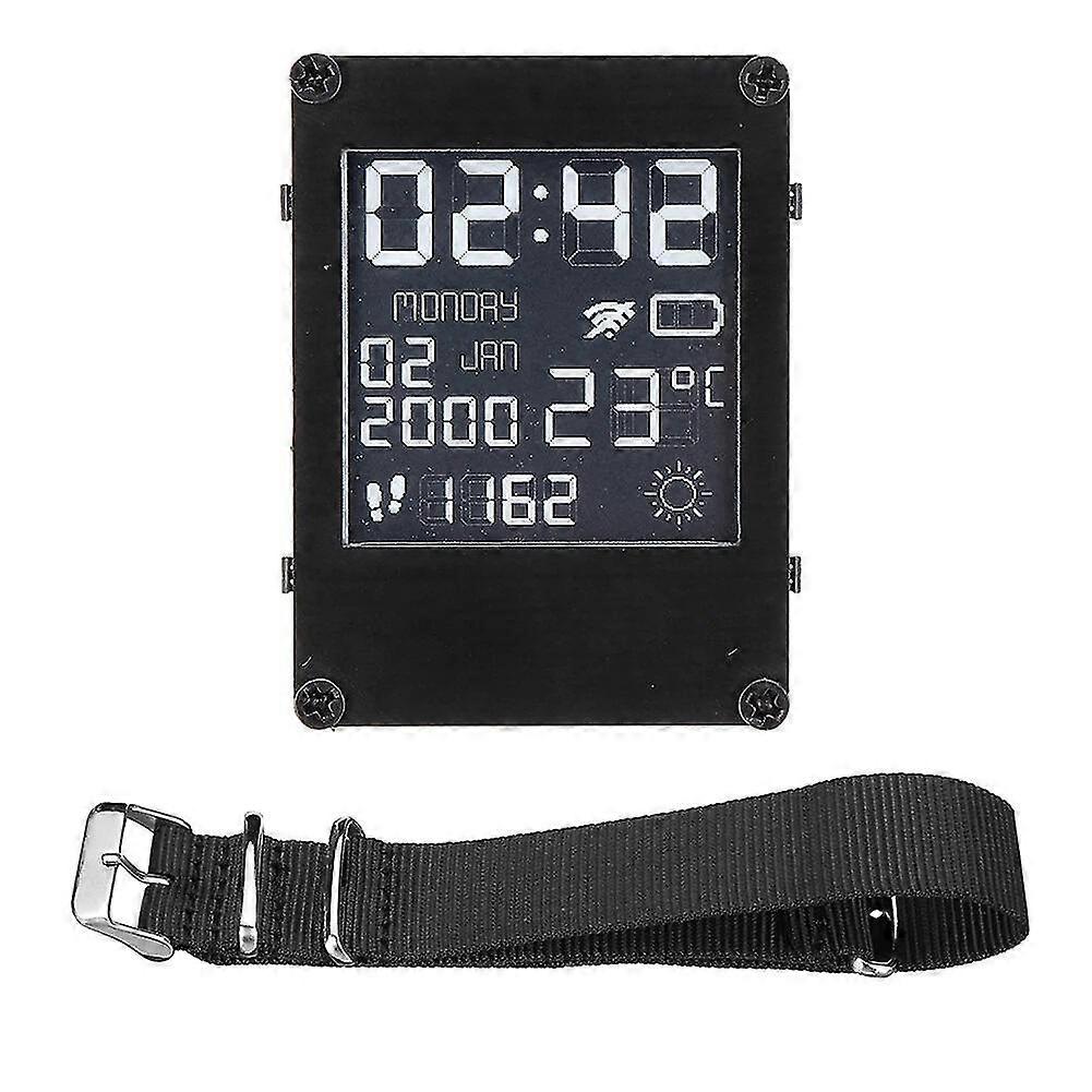 Esp32 Smart Watch Esp32 E-watch Wifi Bluetooth Programmable Watch E-paper Watch con hardware y software