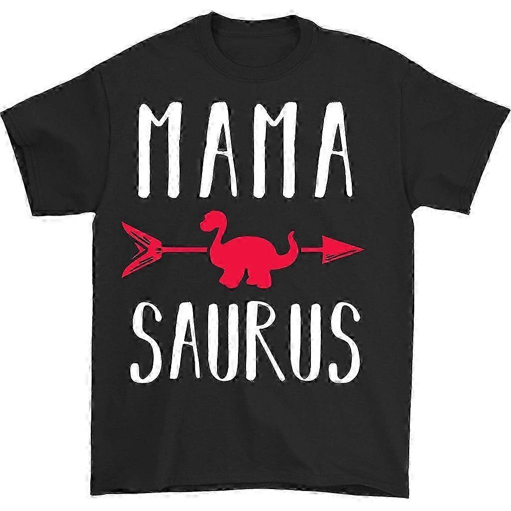 Mamasaurus Rex Crew Neck T-Shirt
