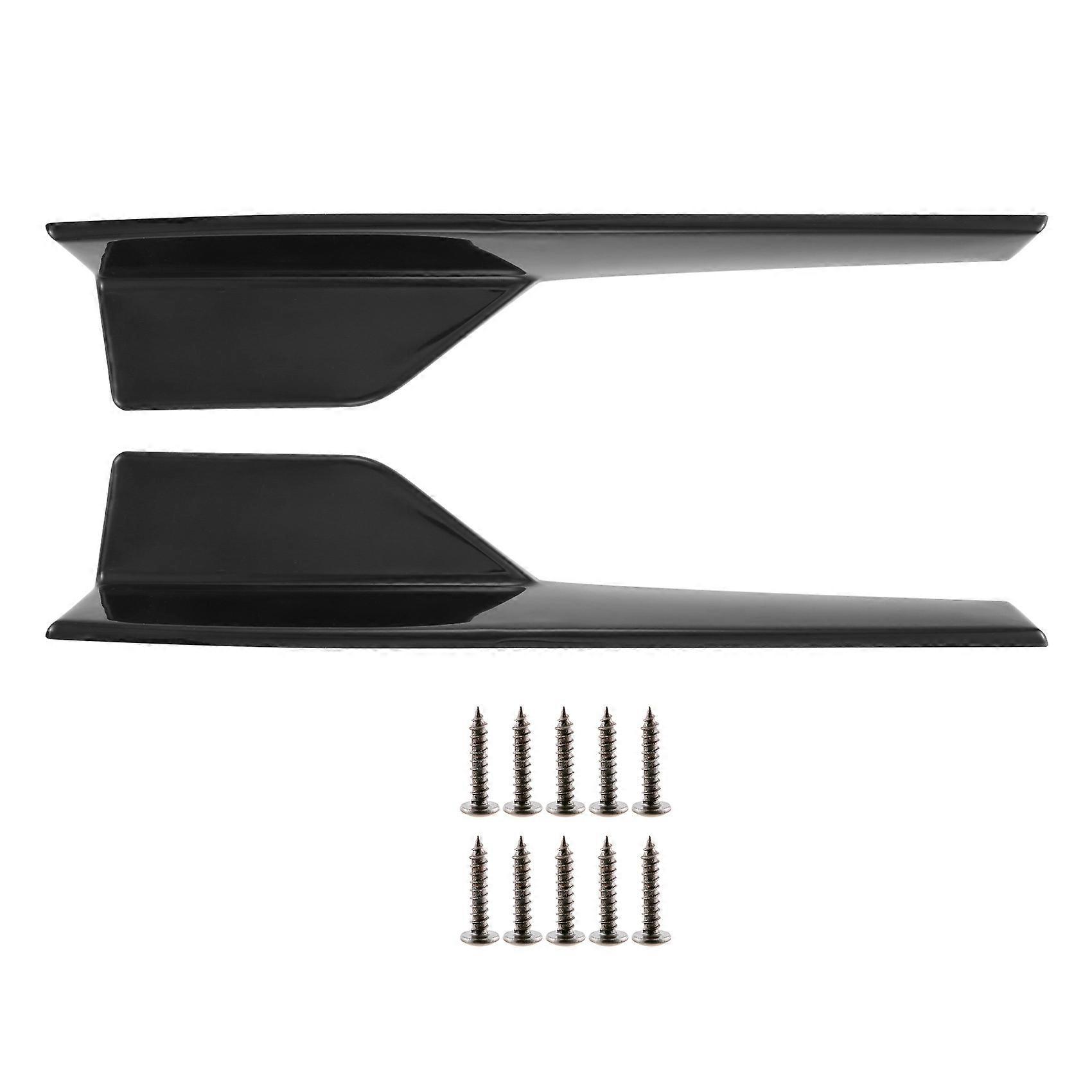Side Skirts Fits Universal Vehicles Black 450mm Exterior Side Bottom Line Extensions Splitter Lip C
