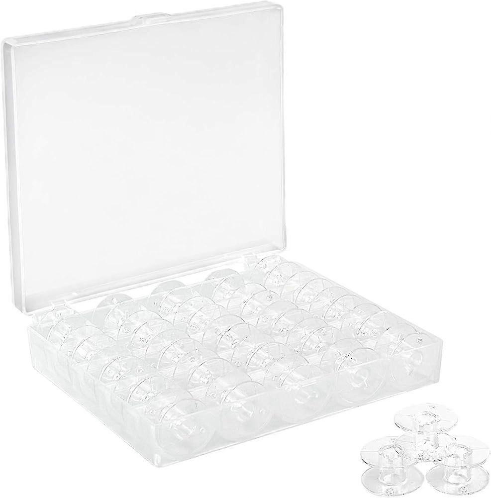 Sewing Machine Bobbins Clear Bobbins Sewing Machine Bobbins with Storage Box