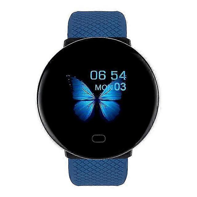 D19 Health Monitor Bluetooth Smart Watch Color Screen Smart Bracelet Heart Rate Blood Pressure Call Information Photography Bluetooth Connection Mobil