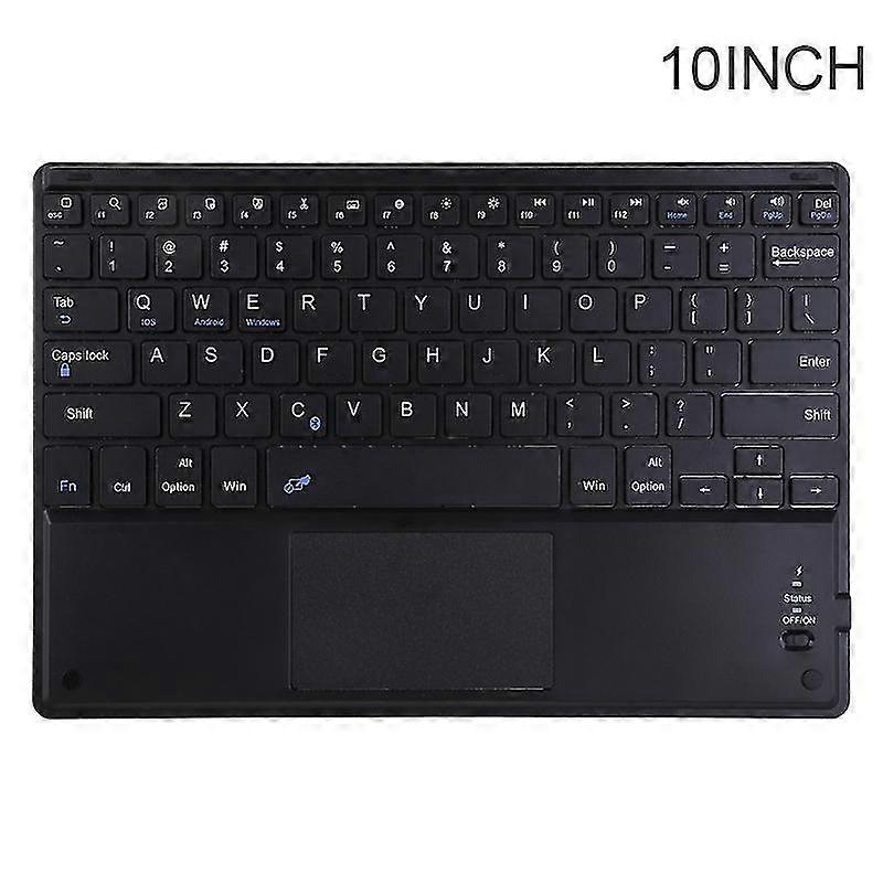 7/9/10 Inches Wireless Bluetooth-compatible Lightweight Keyboard With Touchpad Cellphone Tablet Laptop Keyboard Portable Travel Home Office Keypad